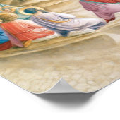 Zeggen op de berg  religie poster (Hoek)