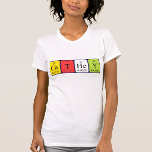 Zeggen periodiek lijstnaamshirt t-shirt