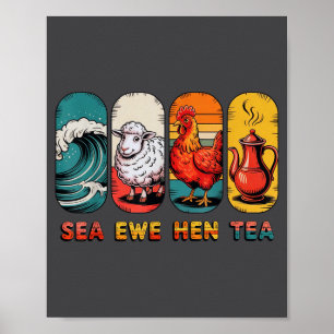 Zeggen Thee Grap Kip Citaat Ooi Zee Poster