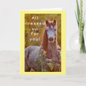 ZEGGEN VAN DE DRUKTE * * * HAPPY APRIL BIRTHDAY *  KAART (Voorkant)