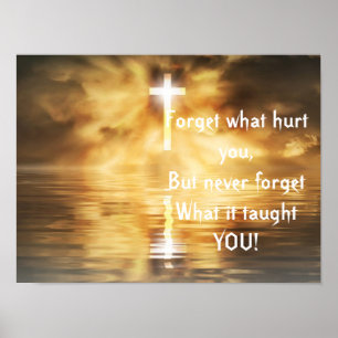 Zeggen Vergeet Wat Je Kwetst Inspirerend Poster