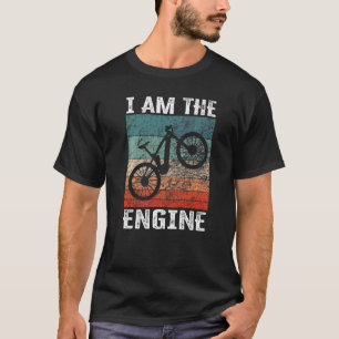 Zeggend dat ik de motor ben voor wielrenfans 20 t-shirt
