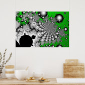 Zegler High Resolution Fractal Poster 1st-reeks (Keuken)