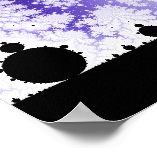 Zegler High Resolution Fractal Poster 1st-reeks (Hoek)