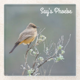 Zeg's Phoebe Glazen Onderzetter