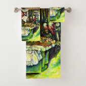 Zegt om het hele idee te betrekken bad handdoek (Insitu)