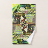 Zegt om het hele idee te betrekken bad handdoek (Handdoek)