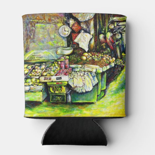 Zegt om het hele idee te betrekken blikjeskoeler (Achterkant)