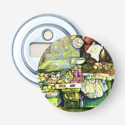 Zegt om het hele idee te betrekken button flesopener (Voorkant)