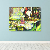 Zegt om het hele idee te betrekken canvas afdruk (Insitu (Houten vloer))