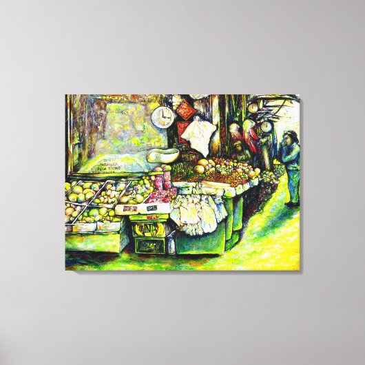 Zegt om het hele idee te betrekken canvas afdruk (Voorkant)