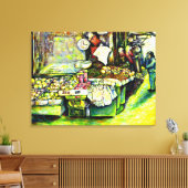 Zegt om het hele idee te betrekken canvas afdruk (Insitu (Woonkamer))