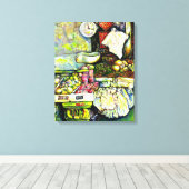 Zegt om het hele idee te betrekken canvas afdruk (Insitu (Houten vloer))