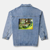 Zegt om het hele idee te betrekken denim jacket (Achterkant)