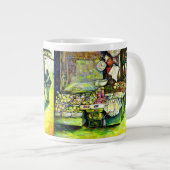 Zegt om het hele idee te betrekken grote koffiekop (Voorkant rechts)