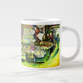 Zegt om het hele idee te betrekken grote koffiekop (Rechts)