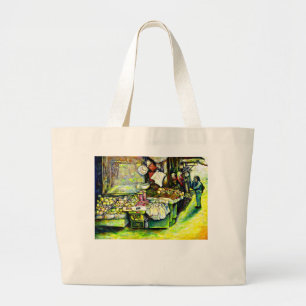 Zegt om het hele idee te betrekken grote tote bag