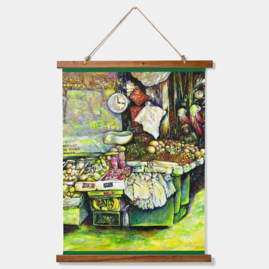 Zegt om het hele idee te betrekken hangend wandkleed (Voorkant)