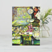 Zegt om het hele idee te betrekken kaart (Staand voorkant)