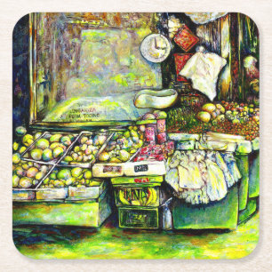 Zegt om het hele idee te betrekken kartonnen onderzetters