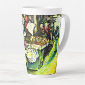 Zegt om het hele idee te betrekken latte mok (Rechterhoek)