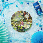 Zegt om het hele idee te betrekken papieren bordje (Feest)