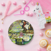 Zegt om het hele idee te betrekken papieren bordje (Feest)