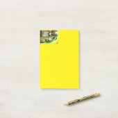 Zegt om het hele idee te betrekken post-it® notes (Op bureau)