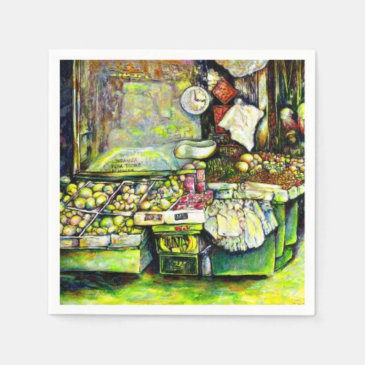 Zegt om het hele idee te betrekken servet (Voorkant)