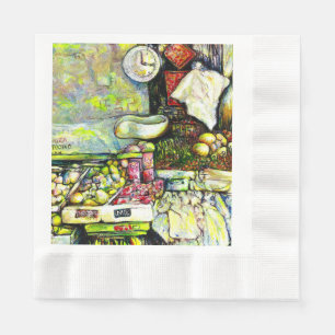 Zegt om het hele idee te betrekken servet