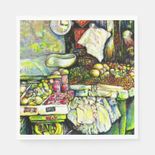 Zegt om het hele idee te betrekken servet