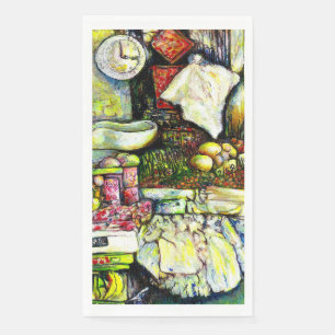 Zegt om het hele idee te betrekken servet