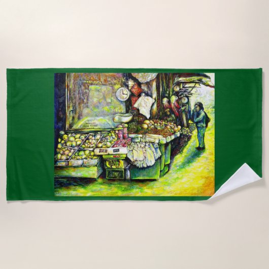 Zegt om het hele idee te betrekken strandlaken (Voorkant)