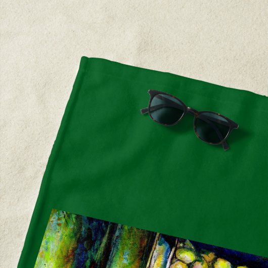 Zegt om het hele idee te betrekken strandlaken (In situ)