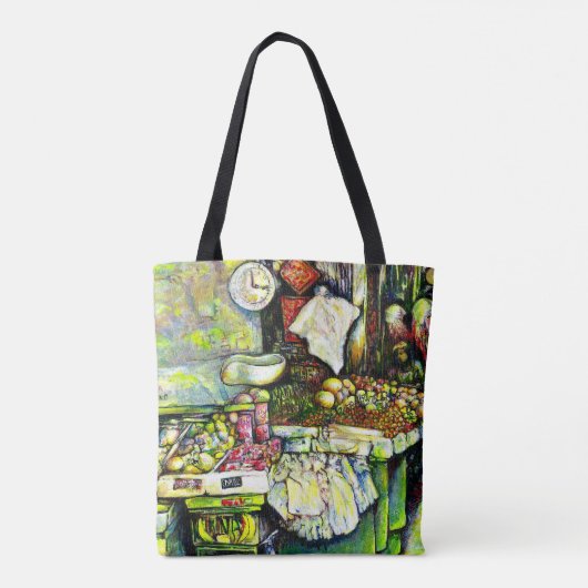 Zegt om het hele idee te betrekken tote bag (Achterkant)