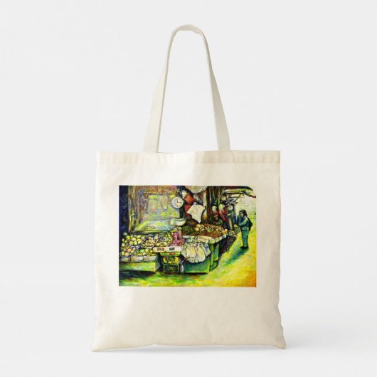 Zegt om het hele idee te betrekken tote bag (Achterkant)