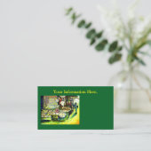 Zegt om het hele idee te betrekken visitekaartje (Staand voorkant)