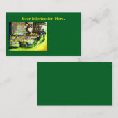 Zegt om het hele idee te betrekken visitekaartje (Voorkant / Achterkant)