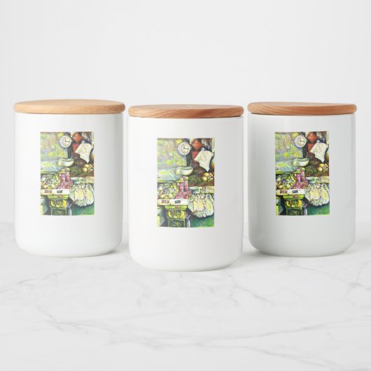 Zegt om het hele idee te betrekken voedselcontainer etiket (Flessen)