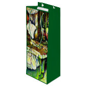 Zegt om het hele idee te betrekken wijn cadeautas (Achterkant Gekanteld)