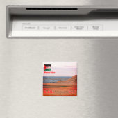 ZEH003 DAKHLA, Westerne Sahara, Afrika, Fridge Magneet (Insitu (Vaatwasser))