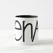 Zehan zwarte Mok (Midden)