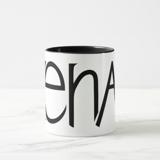 Zehan zwarte Mok (Midden)