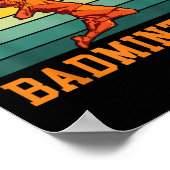 Zei iemand badminton? poster (Hoek)