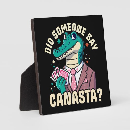 Zei iemand Canasta? Fotoplaat (Voorkant)