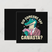 Zei iemand Canasta? Kaart (Voorkant / Achterkant)