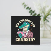 Zei iemand Canasta? Kaart (Staand voorkant)