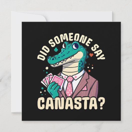 Zei iemand Canasta? Kaart (Voorkant)