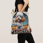 Zei iemand canasta? tote bag (Dichtbij)
