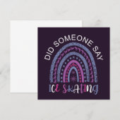 Zei iemand dat ijsschaatsen (Voorkant / Achterkant)